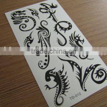 ECO-friendly hand tattoo sticker,face tattoo sticker