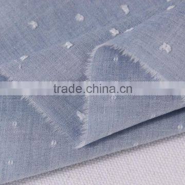 Cotton Poly Swiss Dot Fabric Jacquard Fabric for Dresses Polyester Cotton Blend Fabric Quality Choice photo-5