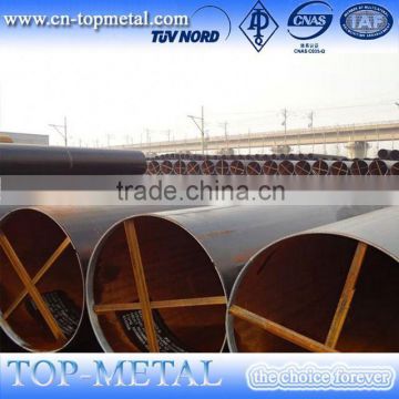 lsaw welded black carbon steel pipe