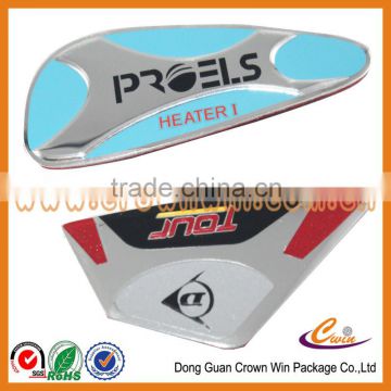 Customized metal label,different shape metal label,custom embossed label