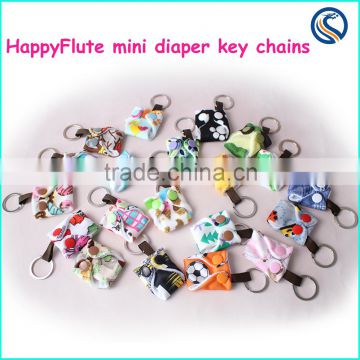 Happy Flute mini cloth diaper key chains manufacturer