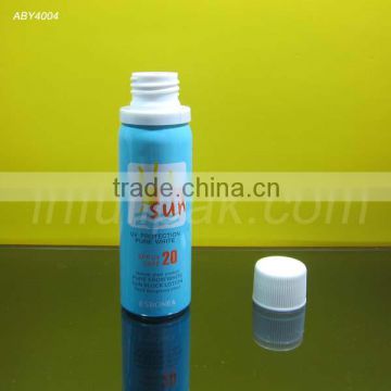 60ml Blue aluminum Cosmetic bottle