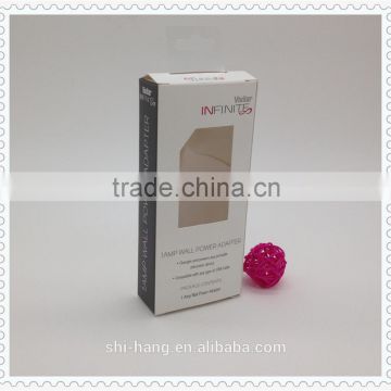 Color printed window paper box packaging