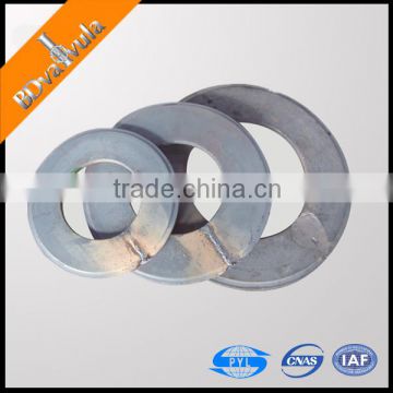 Forged pipe pile end plate blank