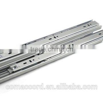 Cheap Stainless Steel 3 fold full extension hanging Soft Close Drawer Slide