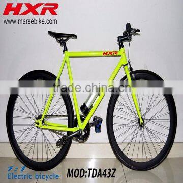 700C fixie bike with battery/ electric fixie bike