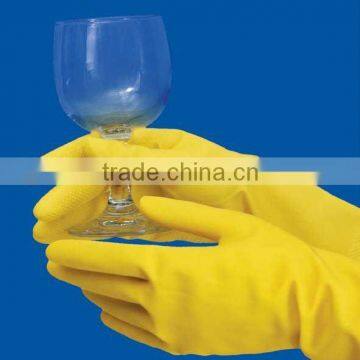 cotton lined latex gloves