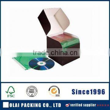 Customized Single Color Paper CD Cases for Sale