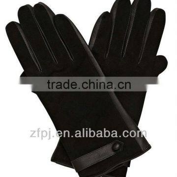 New special styles 100% quality fashion suede lady gloves