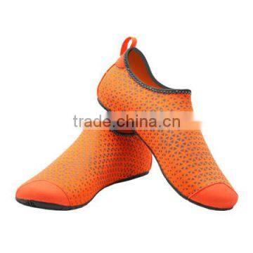 Aqua shoes, Water shoes, Skin shoes, Swim shoes,Water sports shoes, Fitness shoes,Driving shoes,Beach shoes--- Triangle Orange