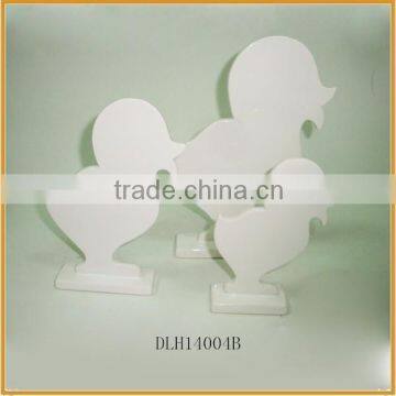 Prototype template custom decoration ceramic chick ornament