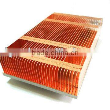 Industrial copper pin fin heat sink dongguan manufacturer