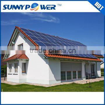 high quality high efficiency blue new arriving 3000W solar system