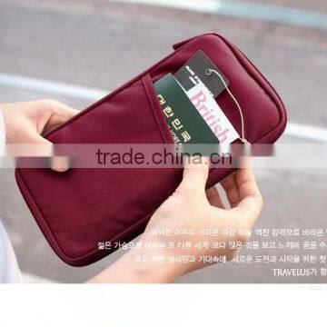 Fashion Card Purse Zipper Bag New Women Soft Nylon Clutch Wallet