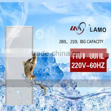 Refrigerators 110v/220v frost-free 210L large capacity energy saving refrigerators household double door refrigerator