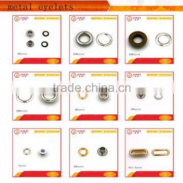 Zinc alloy shoes eyelets and hooks with all kinds sizes                        
                                                Quality Choice