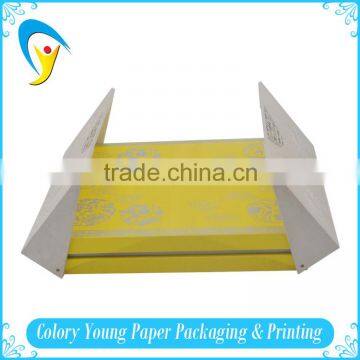 Paper box packaging logo printing wood box