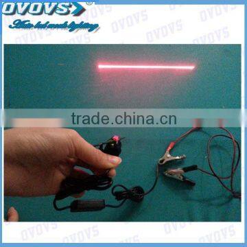 New Product 650nm Red Laser Fog Lamp Connected to the License Plate and Lights photo-2