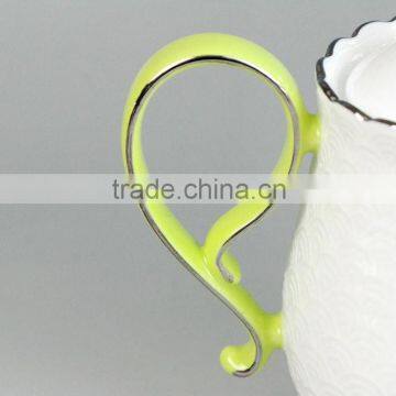 China Wholesale Tea Coffee Sats Ceramic Sugar Tea Urn With Handle photo-2