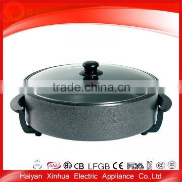 China manufacturer CE approved electric cast iron pizza pan