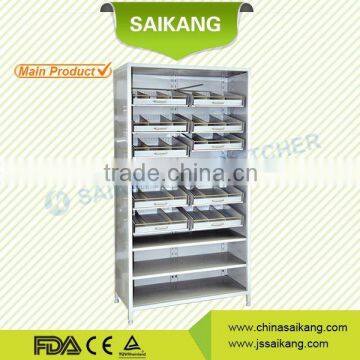 Commercial Furniture Durable Stainless Steel Drug Display Shelf photo-2
