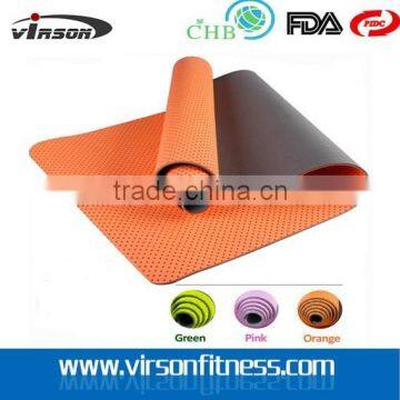 VTPE105 Ningbo Virson Supply Air Hole Tpe Yoga Mat For Exercise photo-4