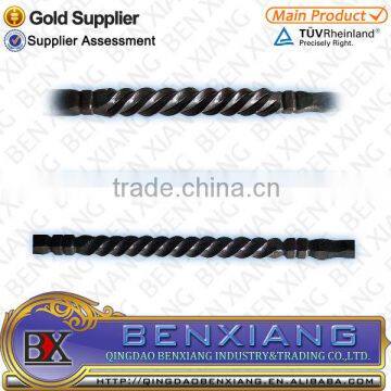 2014 China Producer Manufactucturer Factory Sand Hand Hammered Blasting Iron Wrought Iron Picket for Iron Gate Fence ,railings photo-4