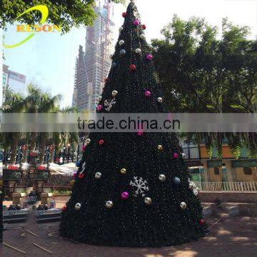 Shopping Mall Outdoor Large Christmas Tree With Star Garden Decoration photo-5