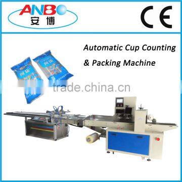 Cup Stacking Counting Packing Machine