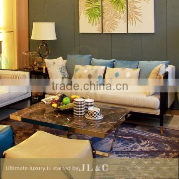 New Design Marble Top Center Table Customized From JL&C Furniture (China supplier)