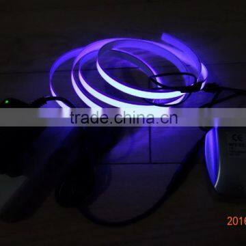 AC110V-240V Sound Control Inverter Lighting Decoration Blue 1500mmX10mm EL Tape