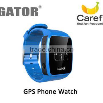 unlocked mobile phone smart watch GPS Location Tracking CE, Fcc, Rohs, PTCRB certificates Caref hand Watch