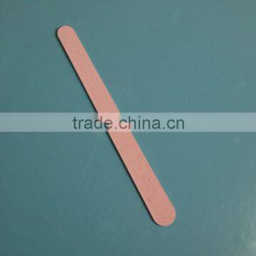 ZJC-075 11.5cm Pink color wooden hotel nail file