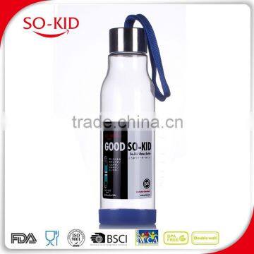 BPA free OEM/ODM glass water bottle