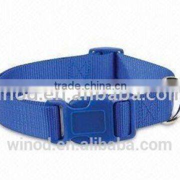 Nylon wearproof reflective personalized pet collar for wholesale