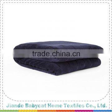 Best selling simple design micro fur blankets from China