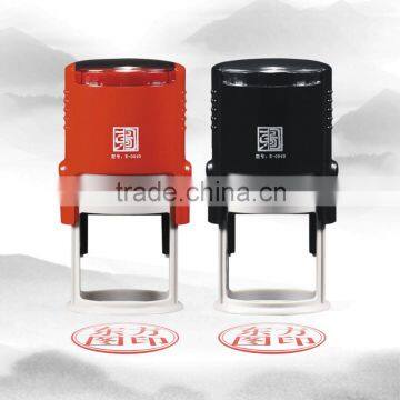 Factory High Quality DongFangTu Round 40mm Office Use Auto Ink Stamp