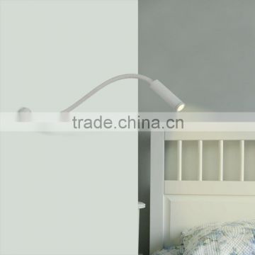 Gooseneck led hotel headboard reading wall lamp,Hotel headboard reading wall lamp,Headboard reading wall lamp WL1057