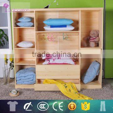 Folding bedroom childern closet furniture set