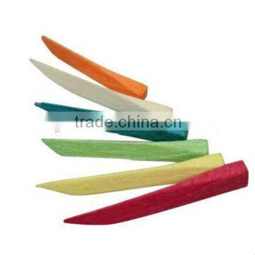 disposable dental wooden teeth wedges with beautiful color