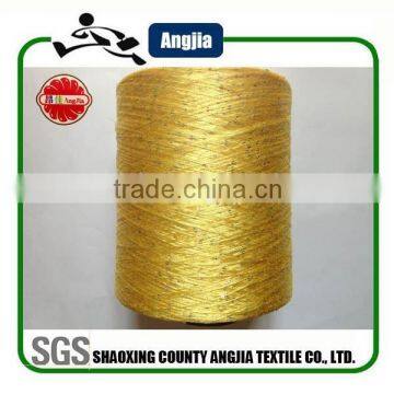 2MM Golden Polyester Sequin Yarn / Paillette Yarn photo-6