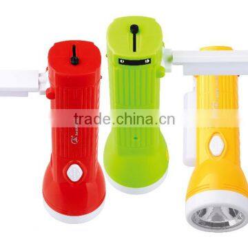 Factory direct led flashlight 1W LED torch rechargeable torch flashlights with pc tube smd side light led torch 1908A