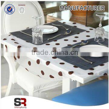 2015 Customized Pattern Disposable Cut Out Tablecloth