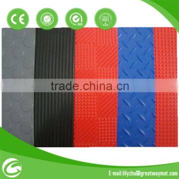 leaf and coin design PVC anti fatigue mats