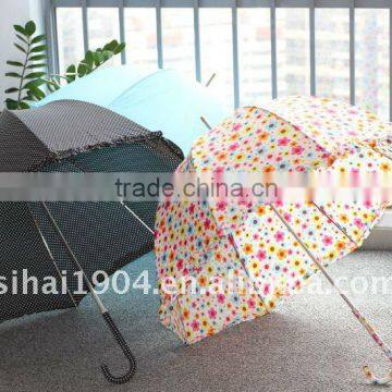 Good quality for straight lady umbrella with print