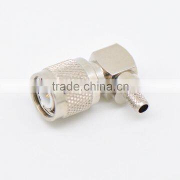 GOOD QUALITY TNC ET-3902 RA TNC MALE CRIMP for cable RG58 RG59 MINI