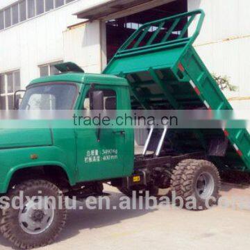 La maquinaria agricola 3,5 t auto vertido camion