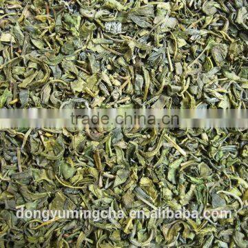 Natural Green tea finnings organic broken green tea for making tea bags