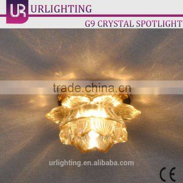 Hot sale G9 crystal downlight spotlight