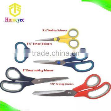 Best price 5pcs different size hairdresser scissors set